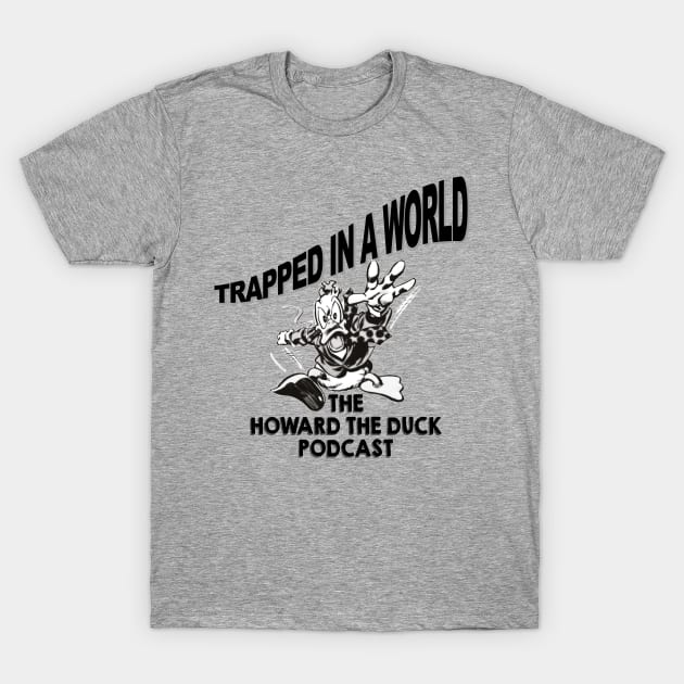 COLLECTIVE LIMITED EDITION: Trapped In a World - Howard Runs T-Shirt by Into the Knight - A Moon Knight Podcast